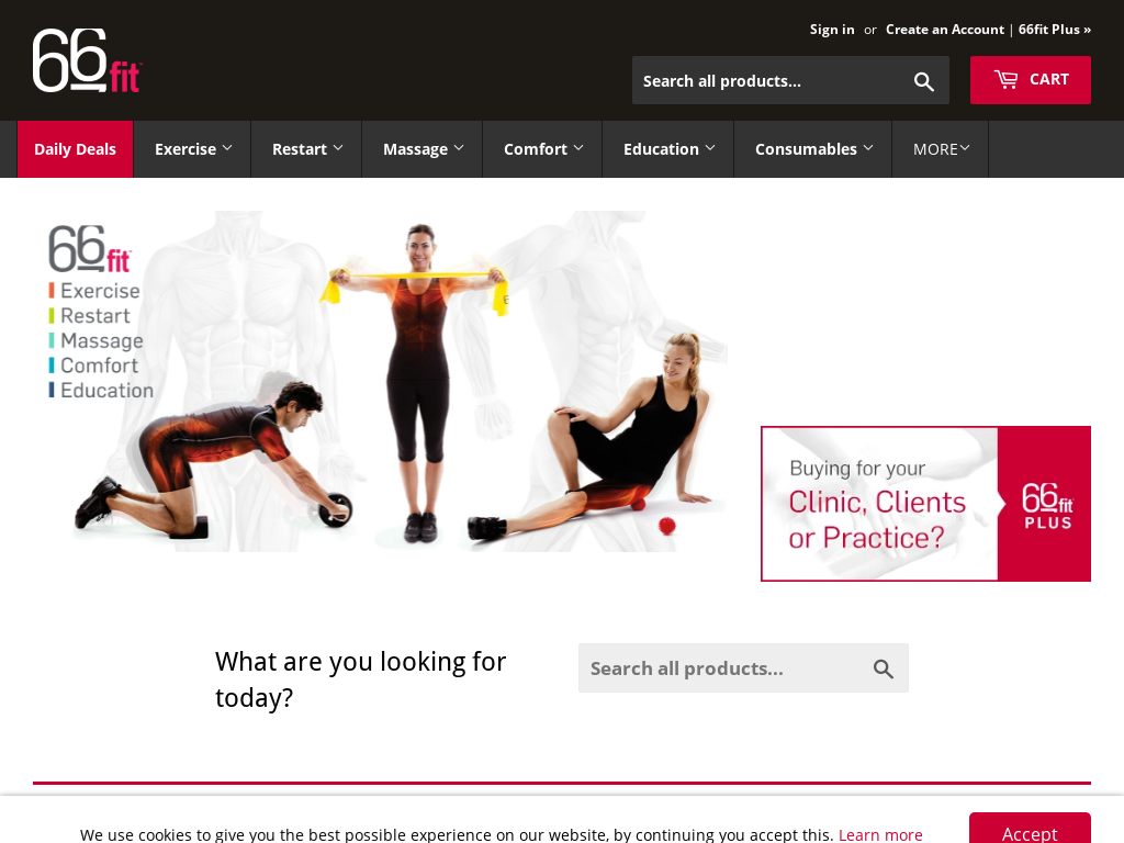 66fit Ltd Website Screenshot